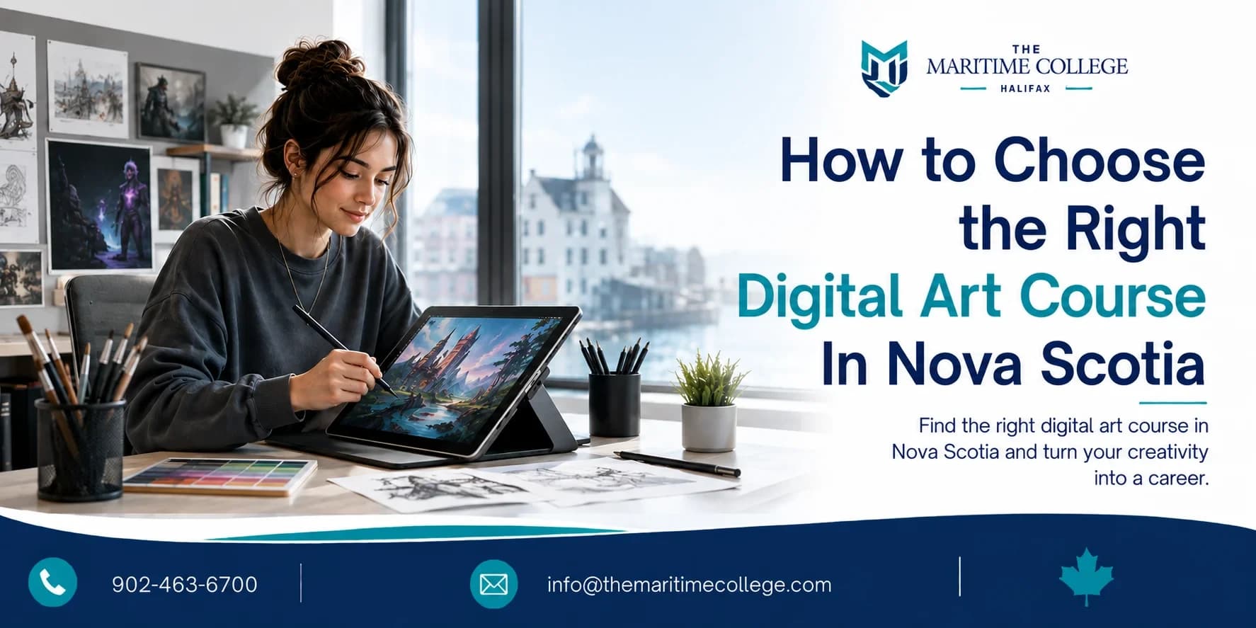 How to Choose the Right Digital Art Course in Nova Scotia for Your Career Goals in 2027