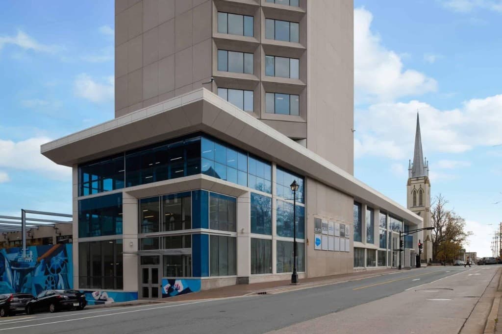 The Maritime College campus building